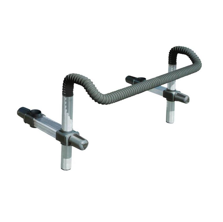 Rive KIT BARRE REPOSE CANNE STRIEE D36 + BARRES DE LIAISONS 160 mm