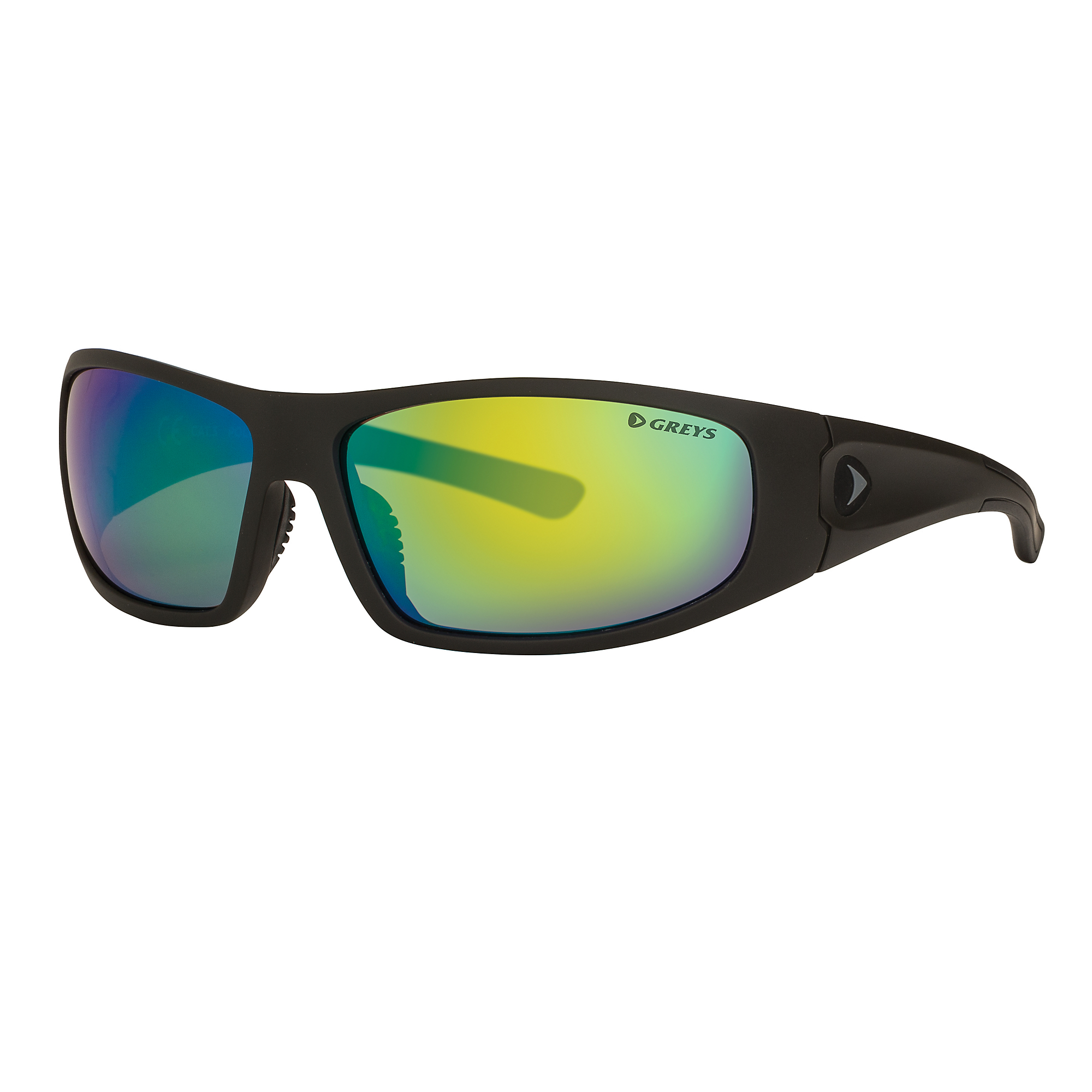 Greys G1 Sunglasses  (Matt Carbon/Green Mirror)