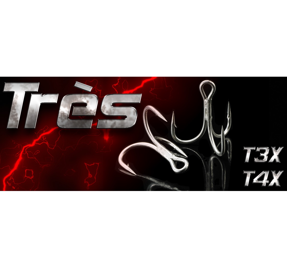 Sea Spin Tres treble hook T4X