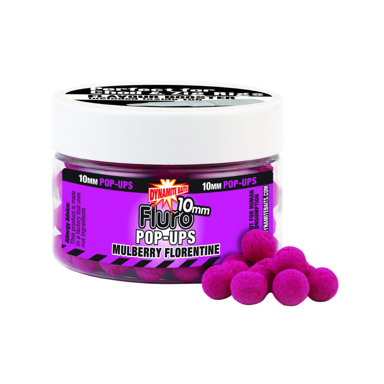 DYNAMITE BAITS FLURO POP-UPS MULBERRY FLORENTINE