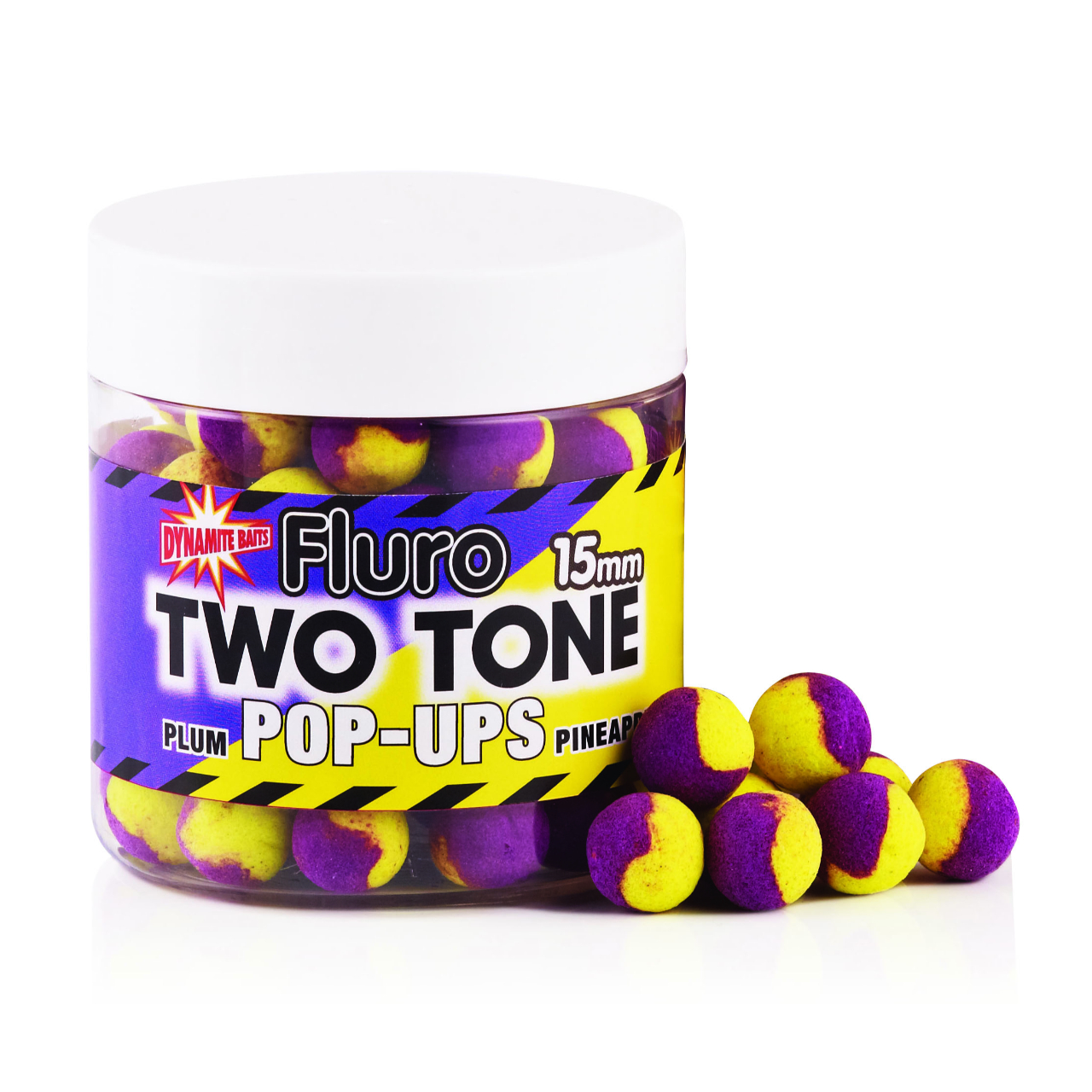 DYNAMITE BAITS POP-UPS FLURO TWO TONE