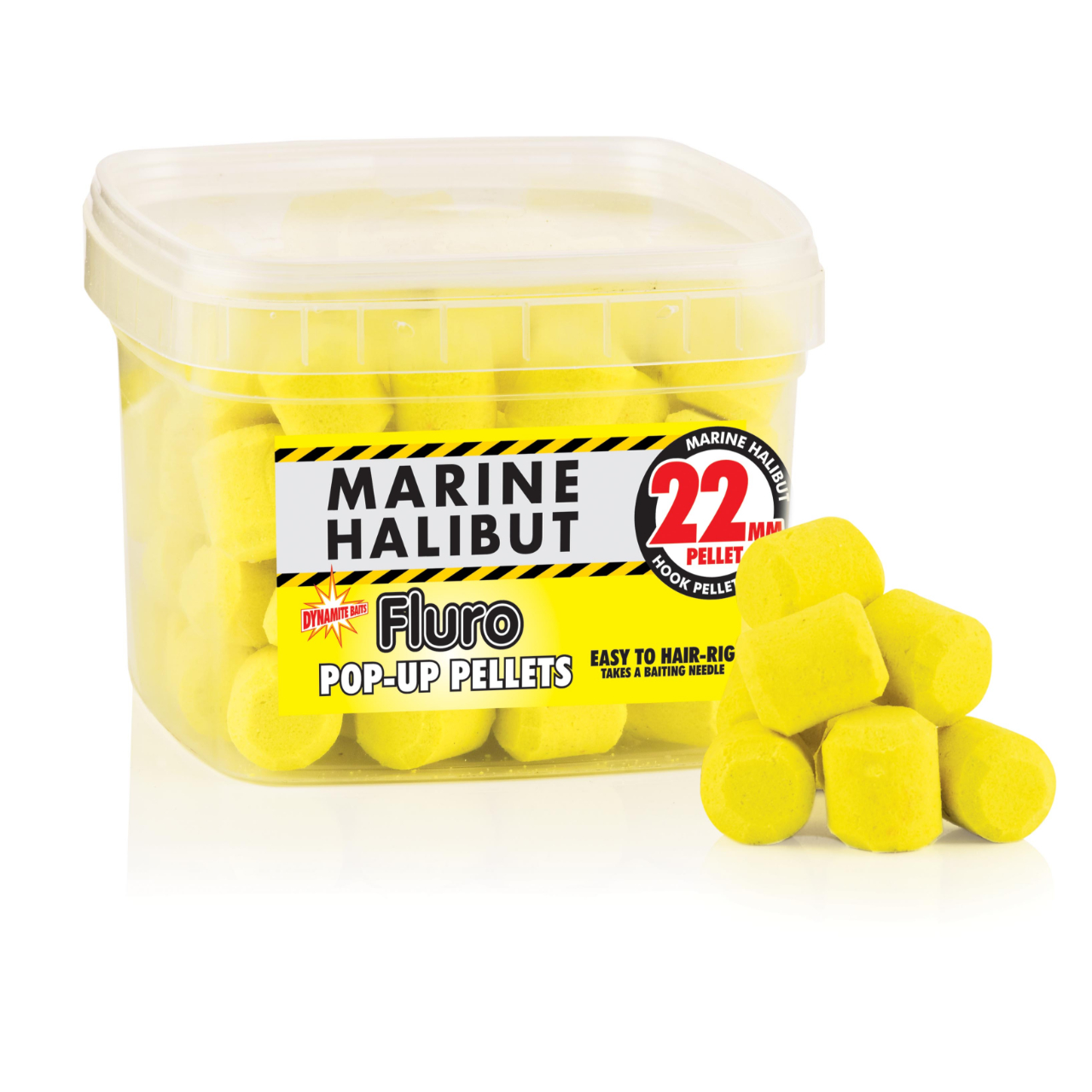 DYNAMITE BAITS MARINE HALIBUT FLUORO POP-UP PELLET