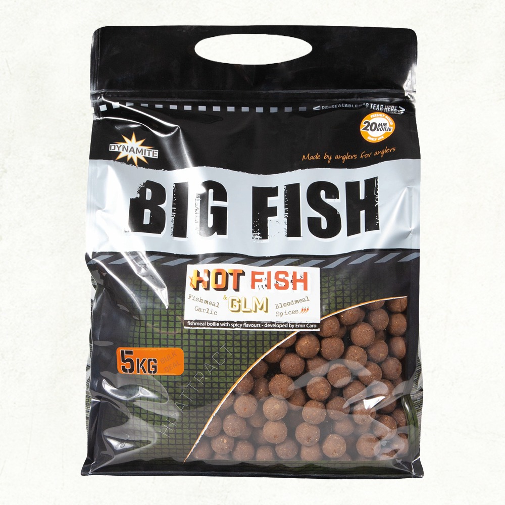 DYNAMITE BAITS HOT FISH & GLM 1KG