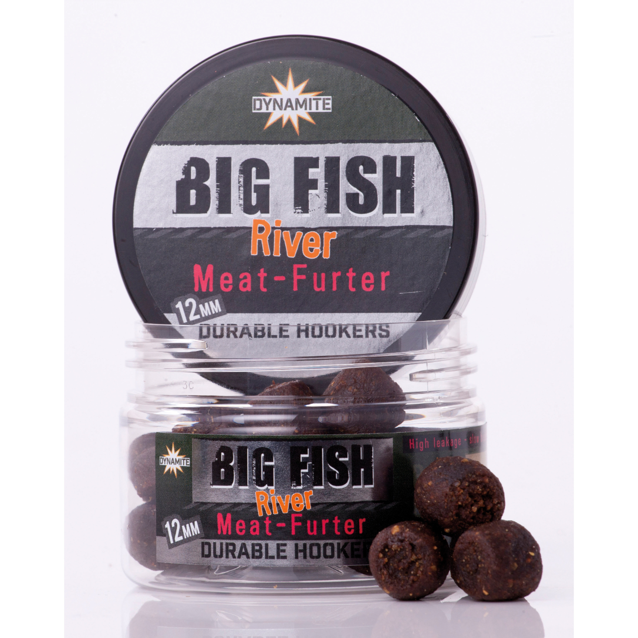 DYNAMITE BAITS BIG FISH RIVER DURABLE HOOKERS MEAT-FURTER