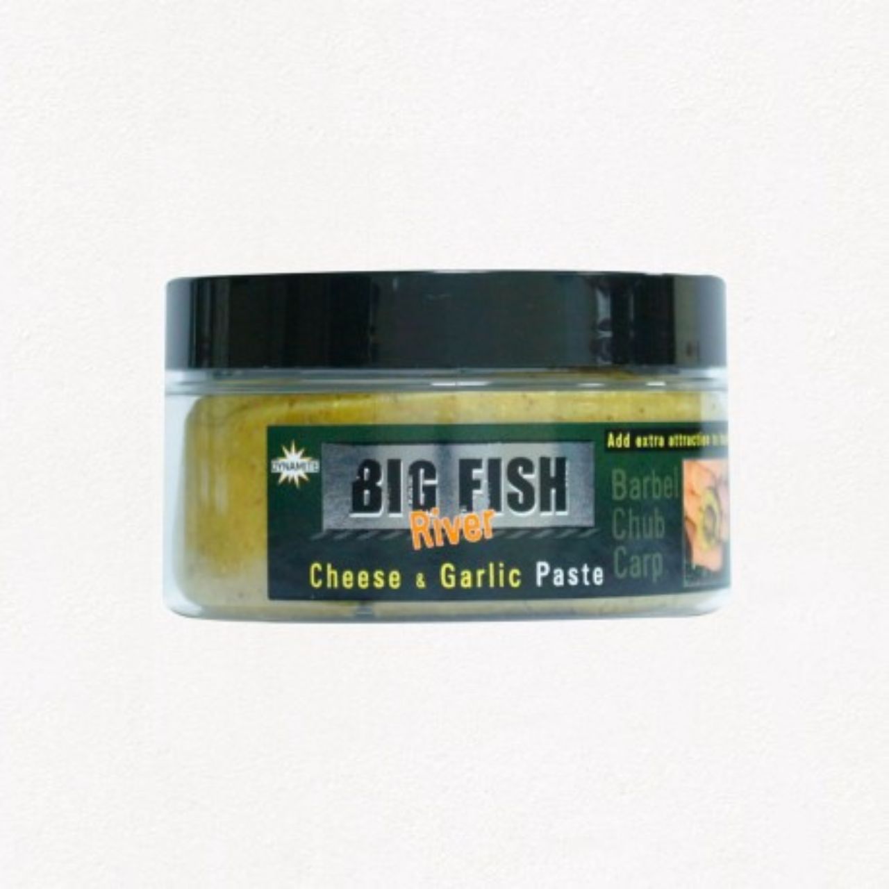 DYNAMITE BAITS BIG FISH RIVER PASTE CHEESE & GARLIC