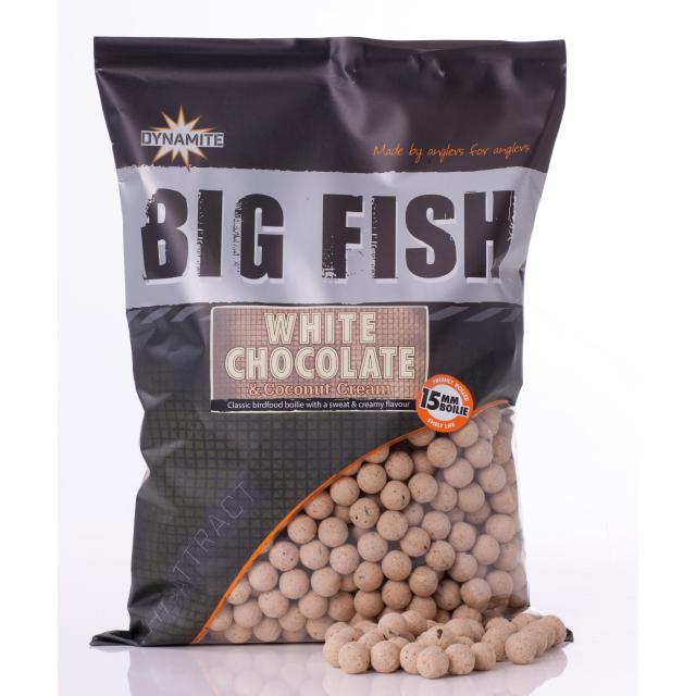 DYNAMITE BAITS BOILIES WHITE CHOCO & COCO