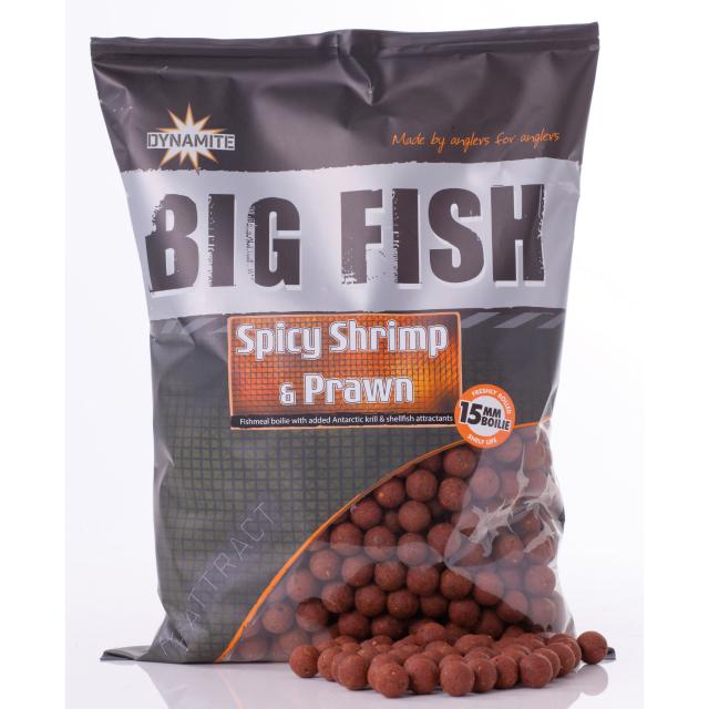 DYNAMITE BAITS BOILIES SPICY SHRIMP 1,8KG