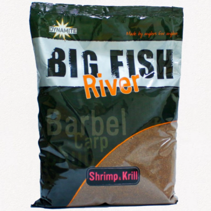 DYNAMITE BAITS BIG FISH RIVER GROUNDBAIT SHRIMP/KRILL 1.8KG