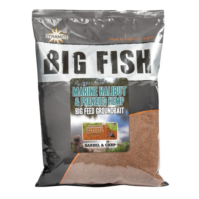 DYNAMITE BAITS BIG FISH MARINE HALIBUT & HEMP GROUNDBAIT 1,8kg