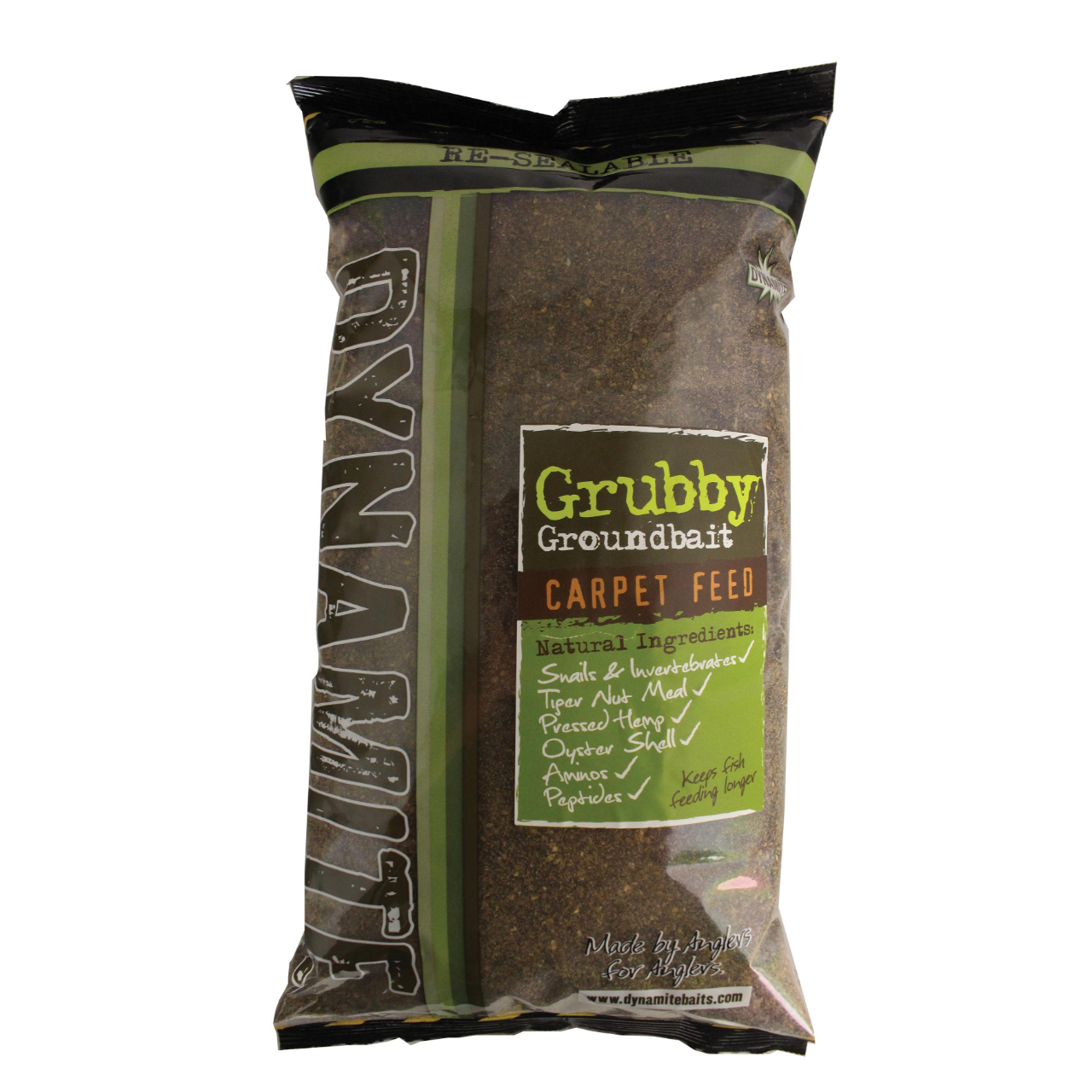 DYNAMITE BAITS GRUBBY GROUNDBAIT CARPET FEED