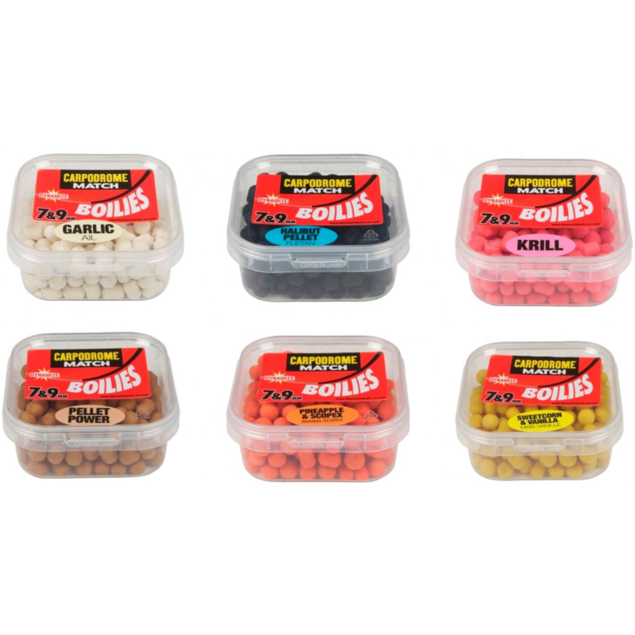 DYNAMITE BAITS BOILIES 7 & 9 MM
