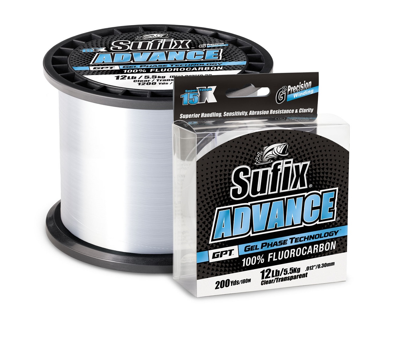 SUFIX ADVANCE FC G2 CLEAR 100YD