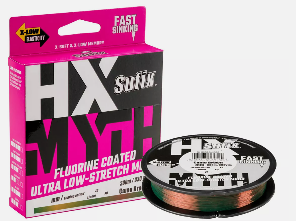 SUFIX HX-Myth Camo Brown 300m