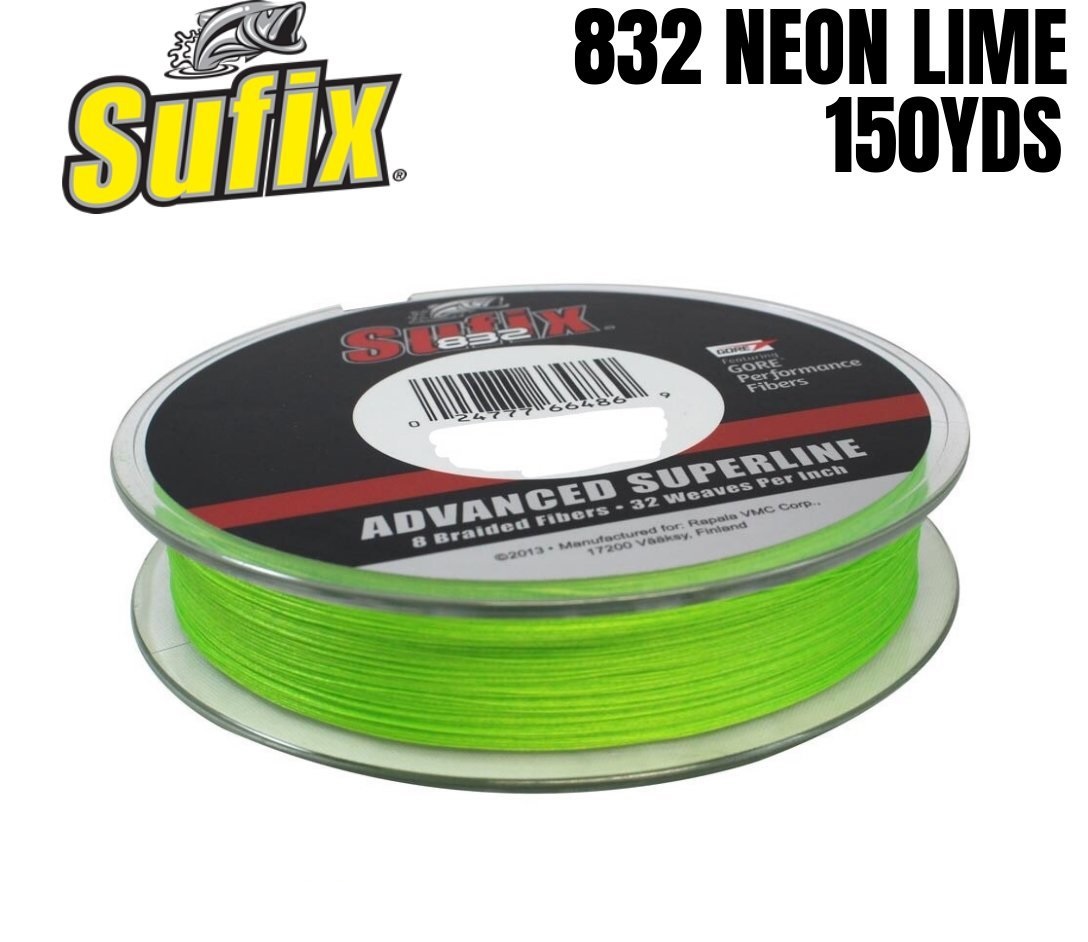 SUFIX 832 BRAID JAUNE CHART 250M