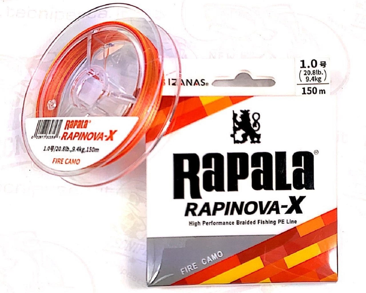 RAPALA RAPINOVA X FIRE CAMO 150M