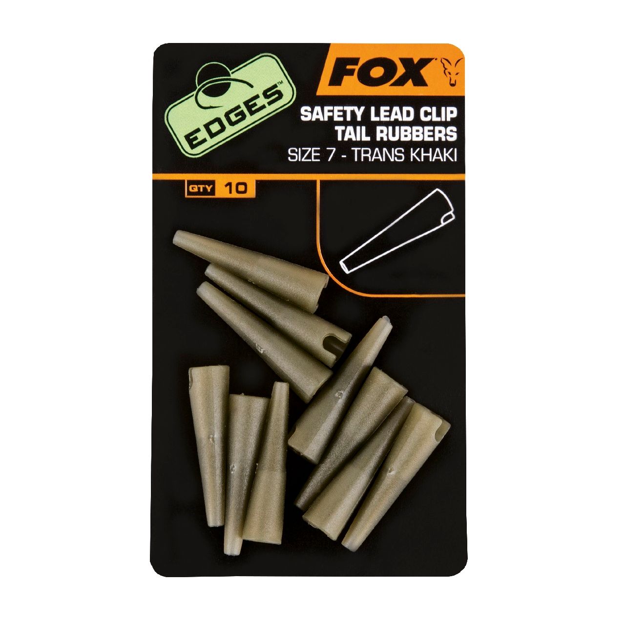 fox FOX SAFETY LEAD CLIP TAIL RUBBERS