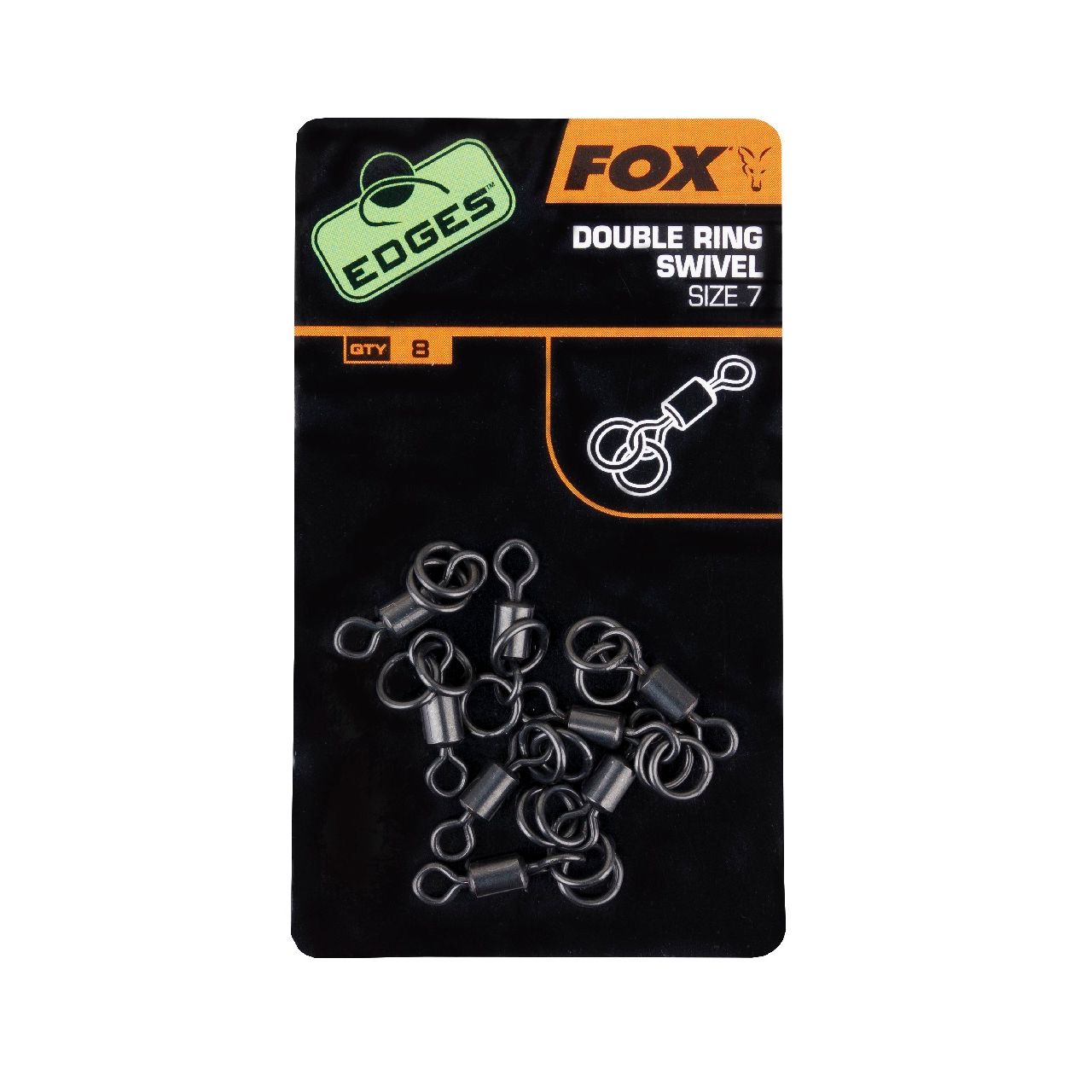 fox EDGES DOUBLE RING SWIVEL