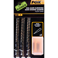 fox Edges Camo Submerge leaders Kwik Change