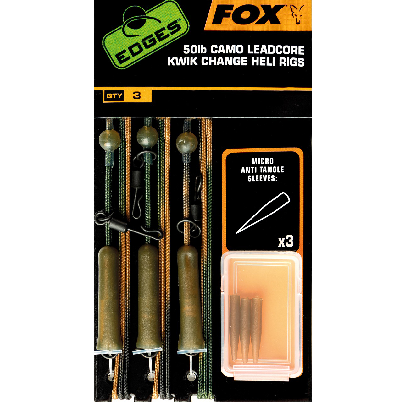 fox EDGES READY TIED