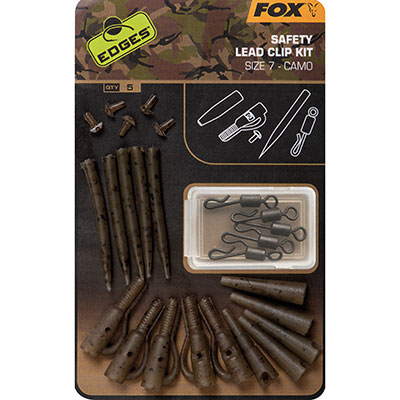 fox EDGES SAFETY LEAD CLIP KIT CAMO