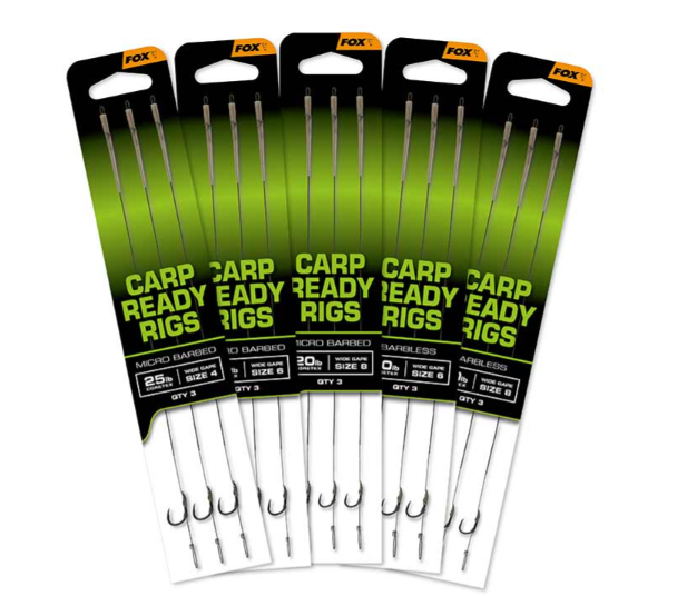 fox Carp Ready Rigs Wide Gape