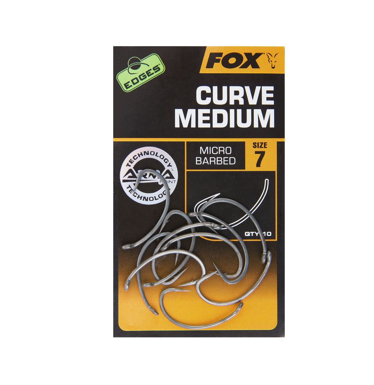 fox EDGES ARMAPOINT CURVE SHANK MEDIUM
