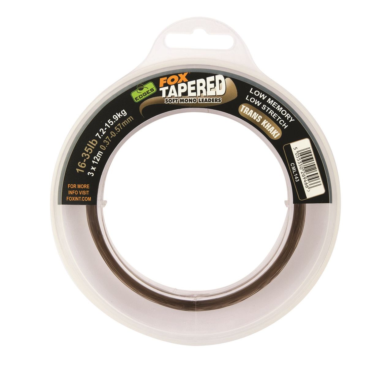 fox EDGES FOX TAPERED SOFT MONO LEADERS