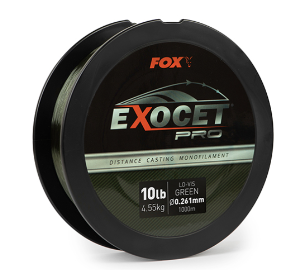 fox EXOCET PRO MONOFILAMENT LO-VIS GREEN