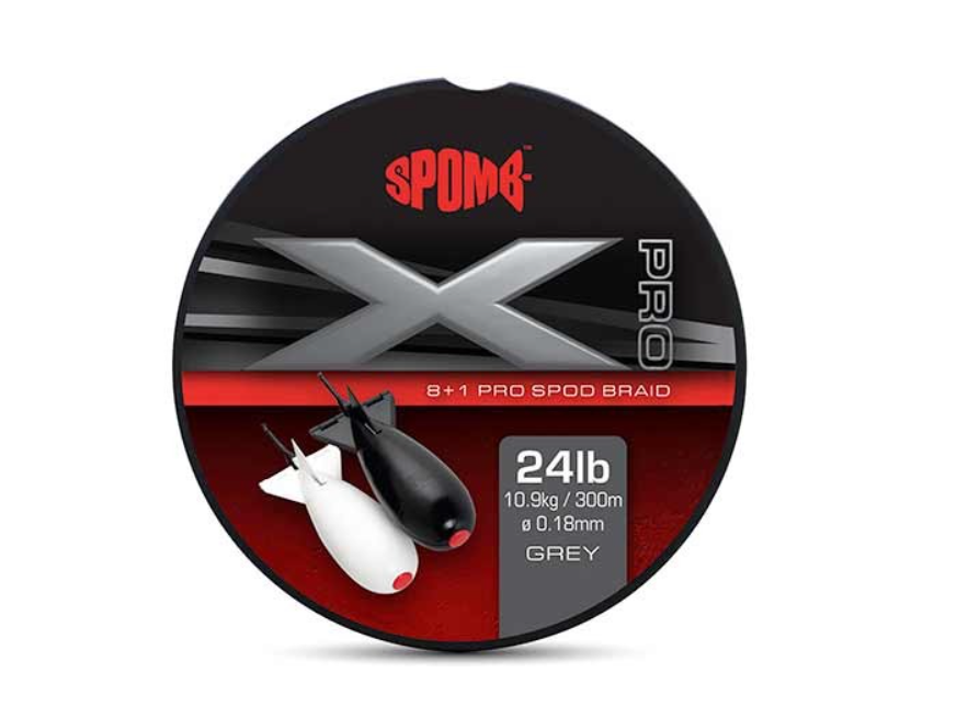 Spomb Spomb X Pro Braid Grey 8+1