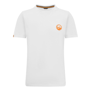 Guru Guru Tackle - Maglietta semi-logo bianca