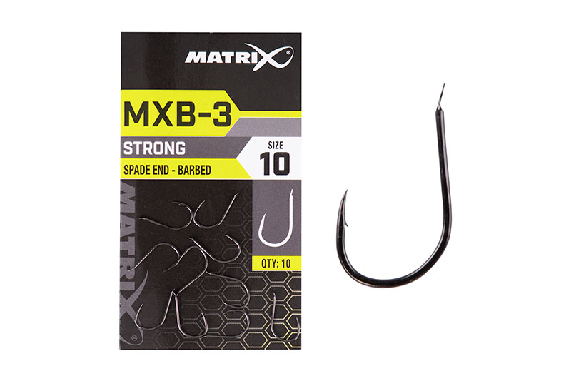 matrix Matrix MXB-3 Barbed Spade End (Black Nickel)