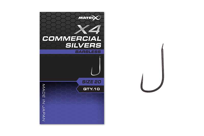 matrix X4 Commercial Silver Hook SZ 16 B/LESS