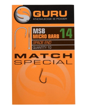 Guru Match Special hook (Barbed/Spade End)