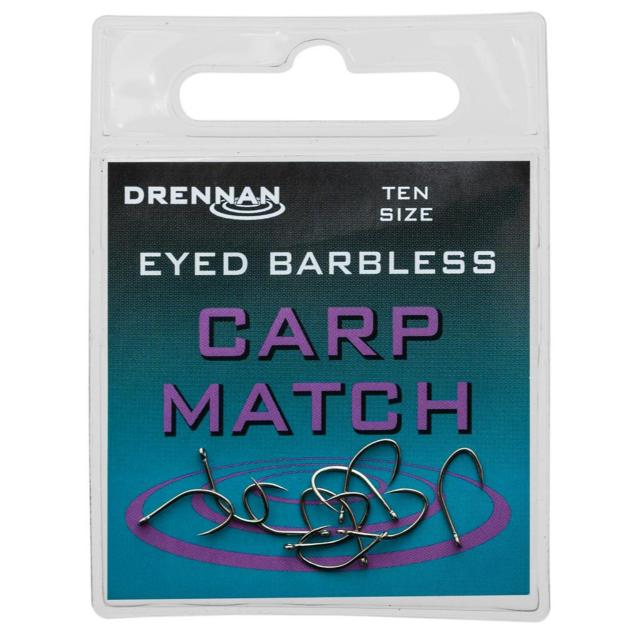 Drennan Eyed B'less Carp Match