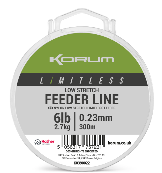 KORUM Limitless Low Stretch Feeder Line