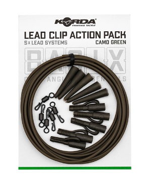 Korda Basix Lead Clip Action Pack