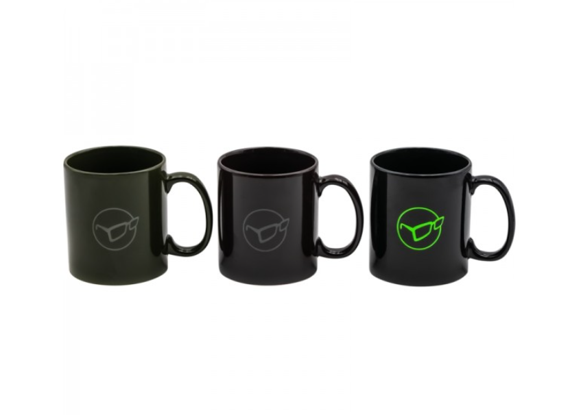 Korda Mug Glasses Logo