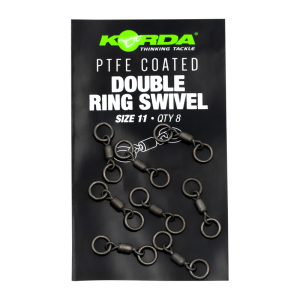 Korda PTFE Double Ring Swivel Size 11 (8pcs)