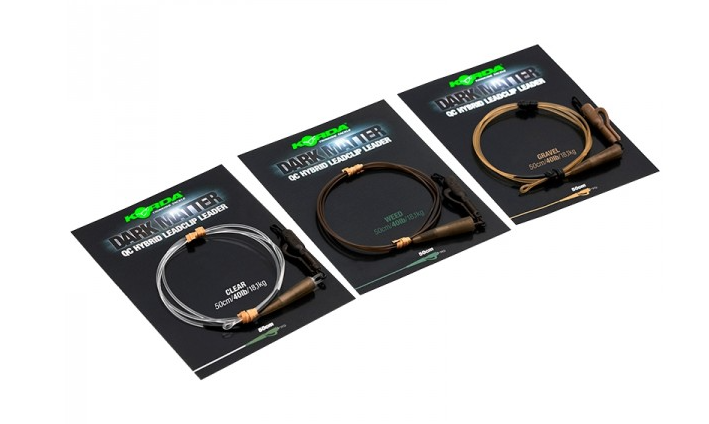 Korda Dark Matter Leader 50 cm QC Hybrid Clip