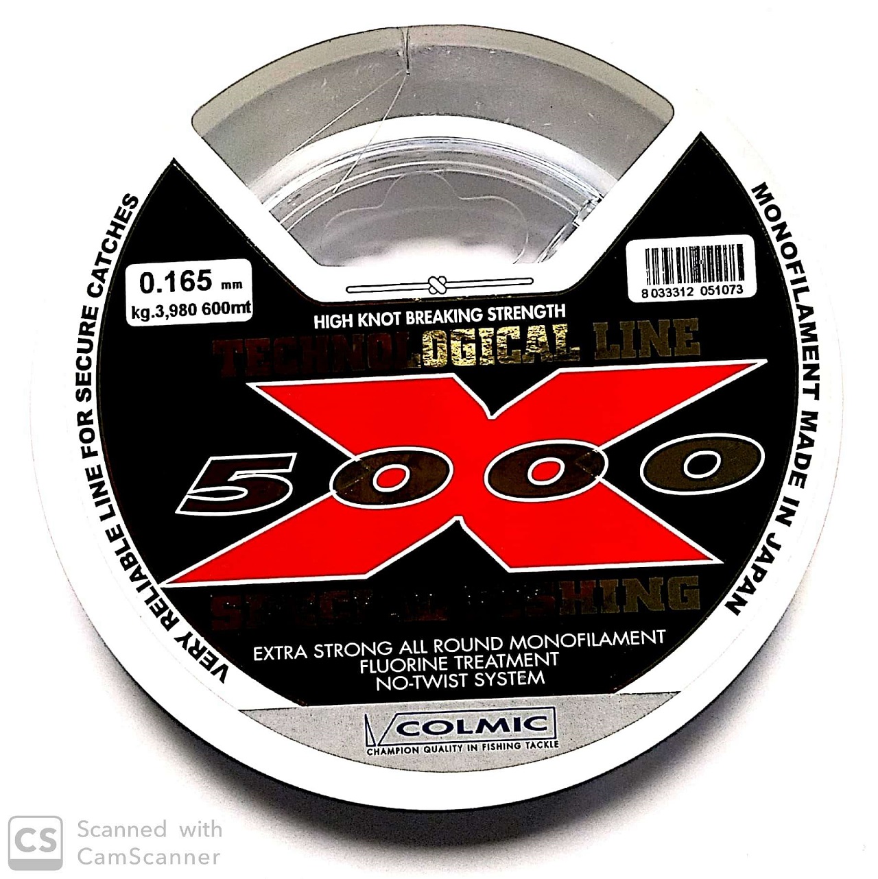 colmic X-5000 600mt