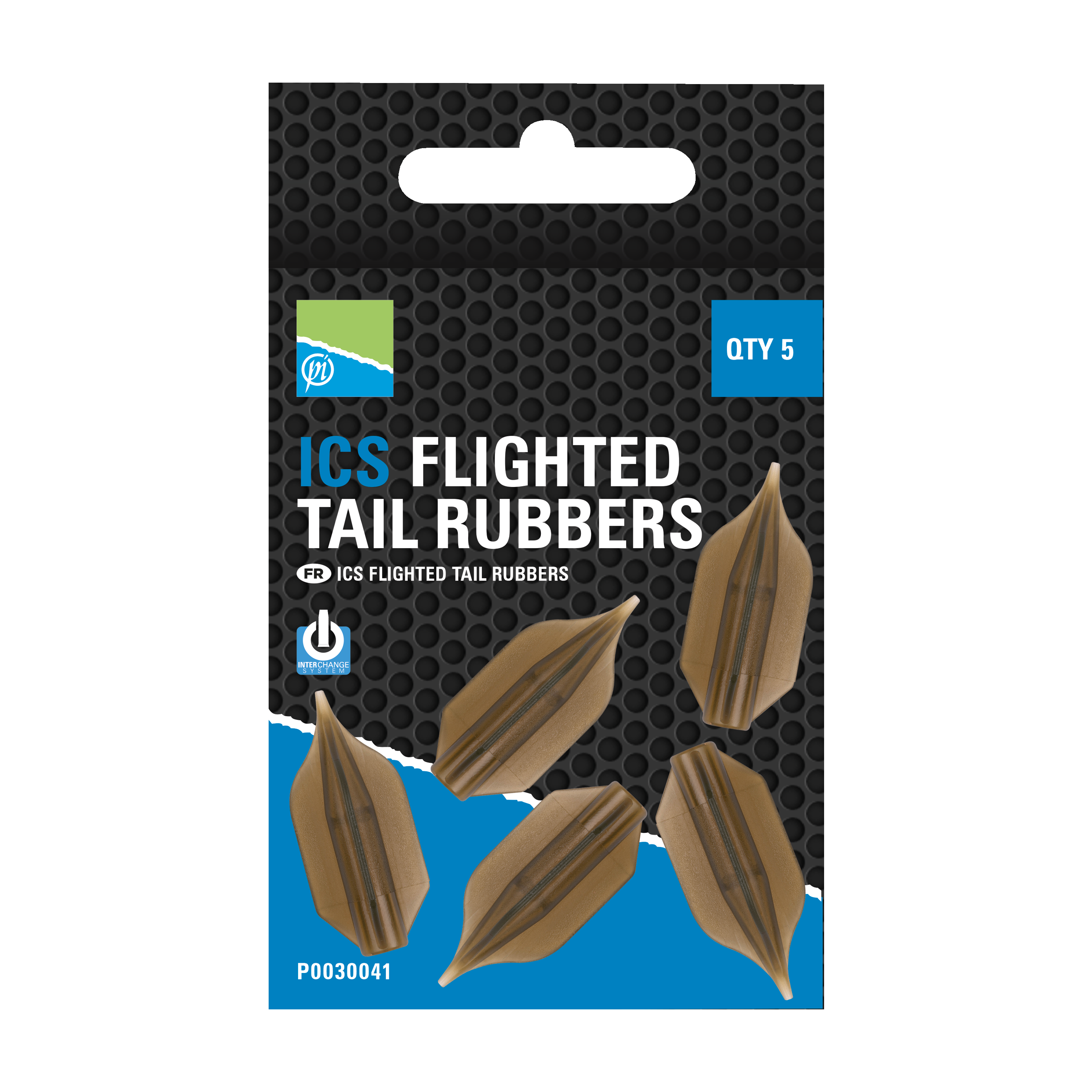 preston Ics Flighted Tail Rubbers