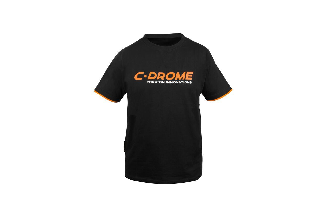 preston C-DROME BLACK TEE-SHIRT
