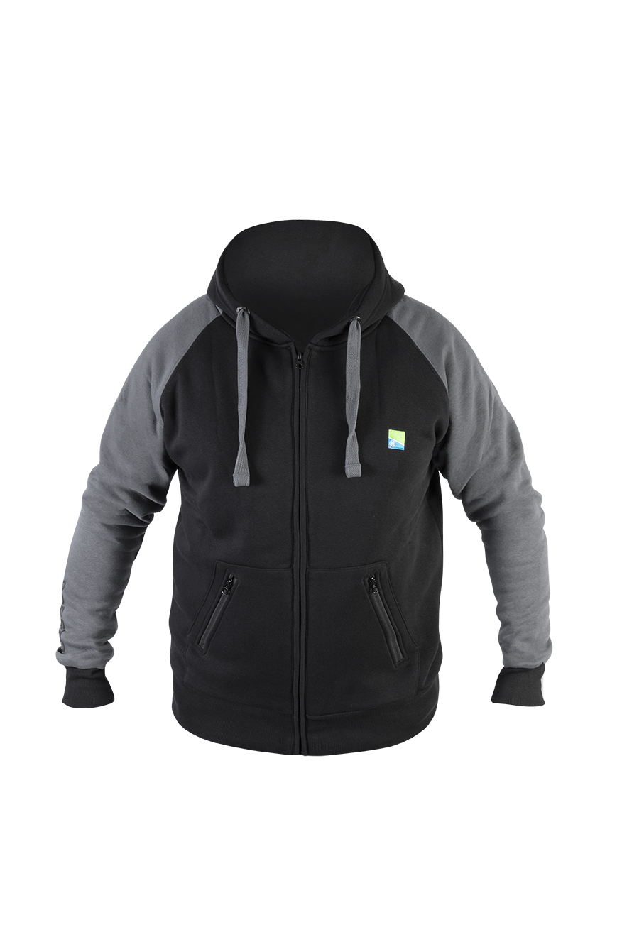 preston PRESTON BLACK-CELSIUS ZIP-HOODIE