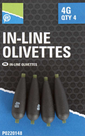 PRESTON INNOVATIONS INLINE OLIVETTES