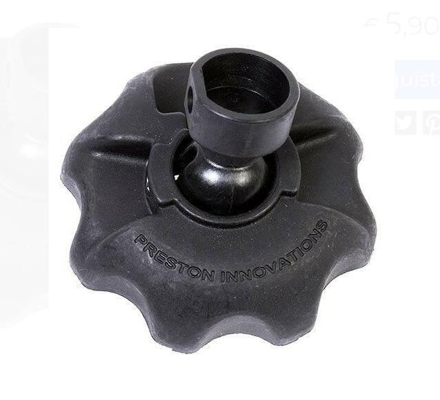 preston ABST MUDFOOT WITH BRACKET & FIXINGS