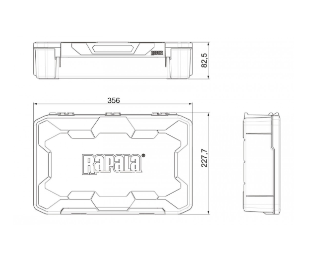 RAPALA TACKLE TRAY RAPALA
