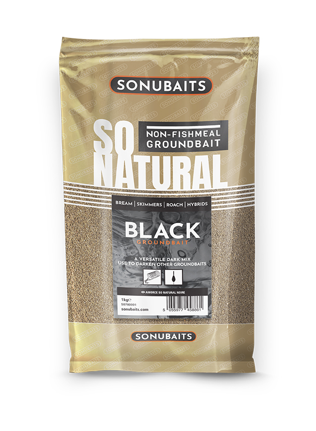 Sonubaits SONU SO NATURAL - BLACK (1KG)