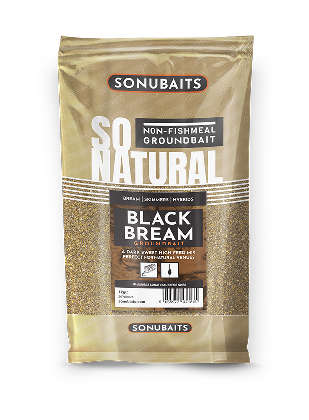 Sonubaits SONU SO NATURAL - BLACK BREAM (1KG)