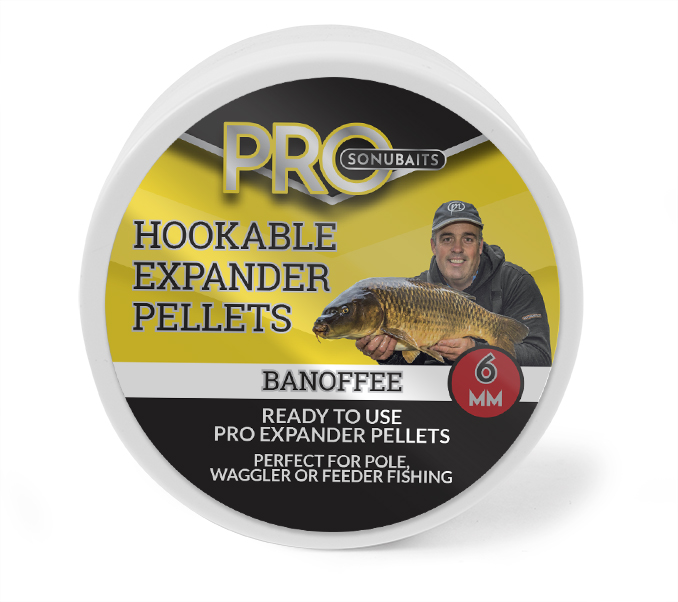 Sonubaits SONU HOOKABLE EXPANDER PELLETS - BANOFFE