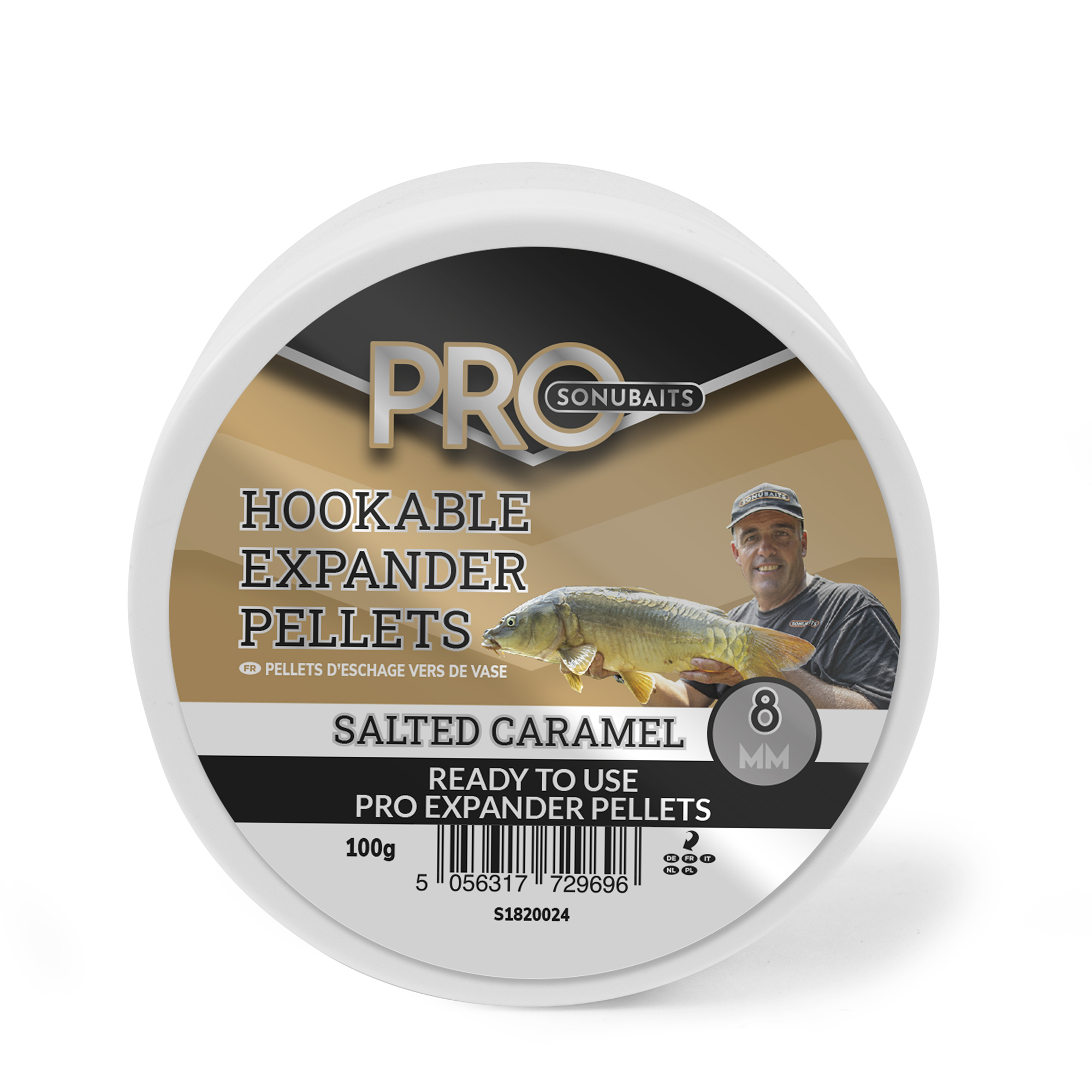 Sonubait SONU HOOKABLE EXPANDER PELLETS - SALTED CARAMEL
